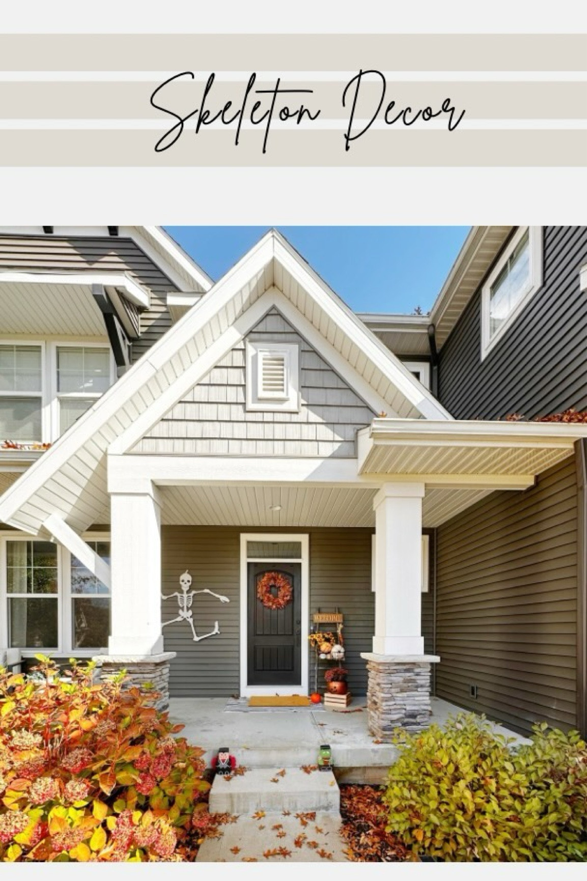 Comment HALLOWEEN for the details and links! 

My ninja and party chicken are very pumped for Halloween so I decided to decorate a bit more this year outside! 🎃 👻 

I’m on board with these flat (read…easy to store 🙌 ) $7 skeletons! They also are so light that with the right type of hook they can be mounted to your house! 

What are you or your kiddos going as this year? My preteen needs ideas 🙃 

#halloween #halloweenhome #halloweendecor #diyhome #homeimprovement #homerenovation #halloweendecorations #skeletonhome #skeletons #amazonhome #diy #howto #targethome