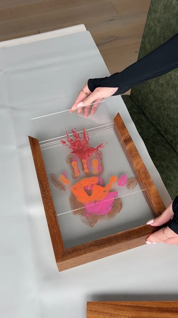 Making a family handprint painting! Easy DIY!

#LTKFindsUnder50 #LTKFamily #LTKHome