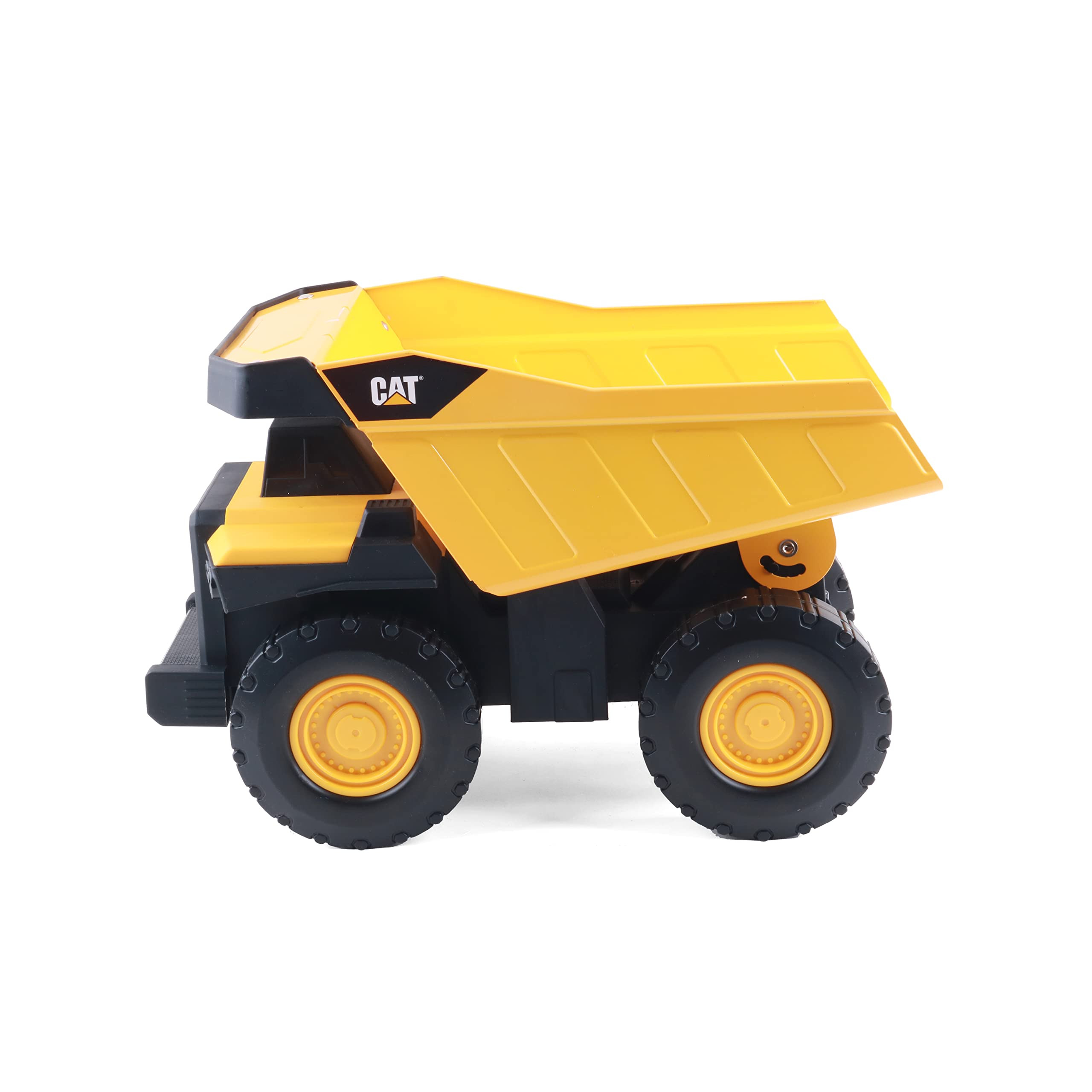 CAT Construction Toys, Steel Dump Truck 16, Classic Heavy-Duty Yellow Construction Vehicle Toy wi... | Amazon (US)