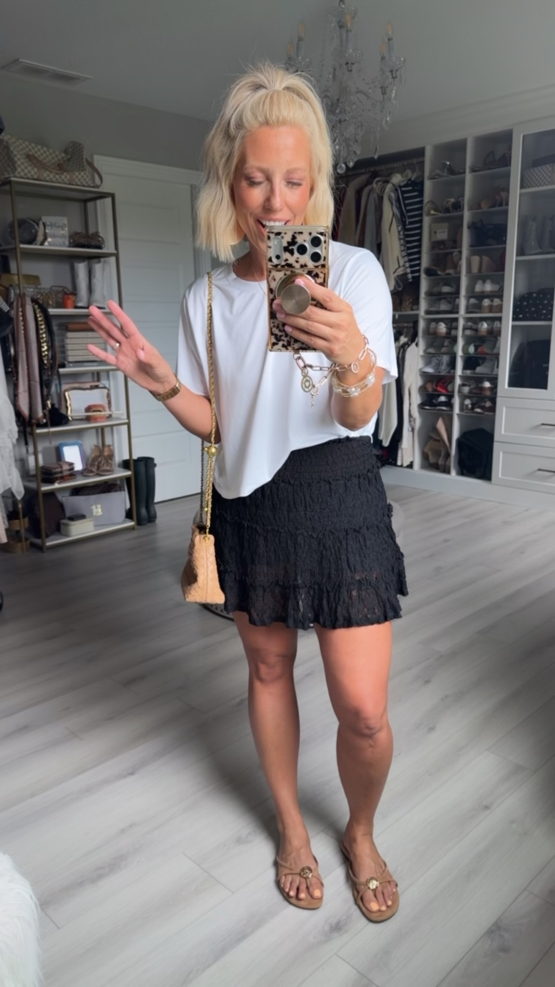 Lacy but make it practical 🤍✨ This lace skirt with built-in biker shorts is the ultimate blend of feminine + functional—perfect for busy days, summer outfits, and on-the-go style. No worries, just confidence 💃
⬇️⬇️⬇️
Skirts size small
Tops size medium 

#LaceSkirt #BuiltInShorts #MomStyle #SummerOutfits #AffordableFashion #OOTD #StyleFinds #ComfortAndStyle #TrendyLooks #WardrobeEssentials



#LTKmomlife #LTKootd #LTKSaleAlert
