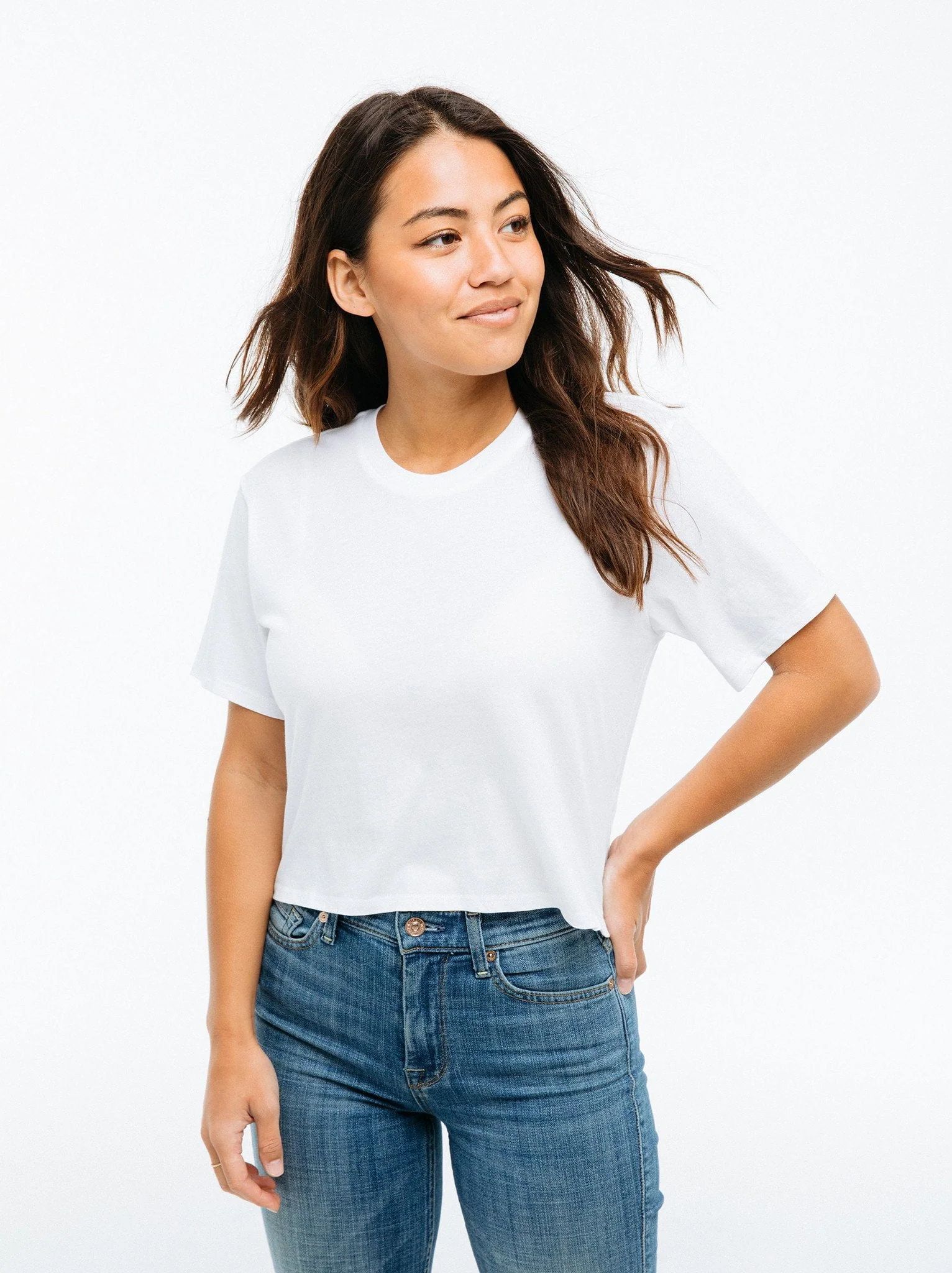 Patricia Cropped Tee | ABLE