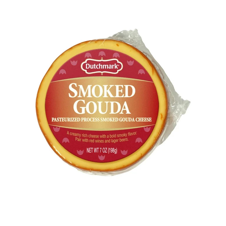 Dutchmark Refrigerated Smoked Gouda Cheese Plastic Vacuum Pack, 7 oz | Walmart (US)