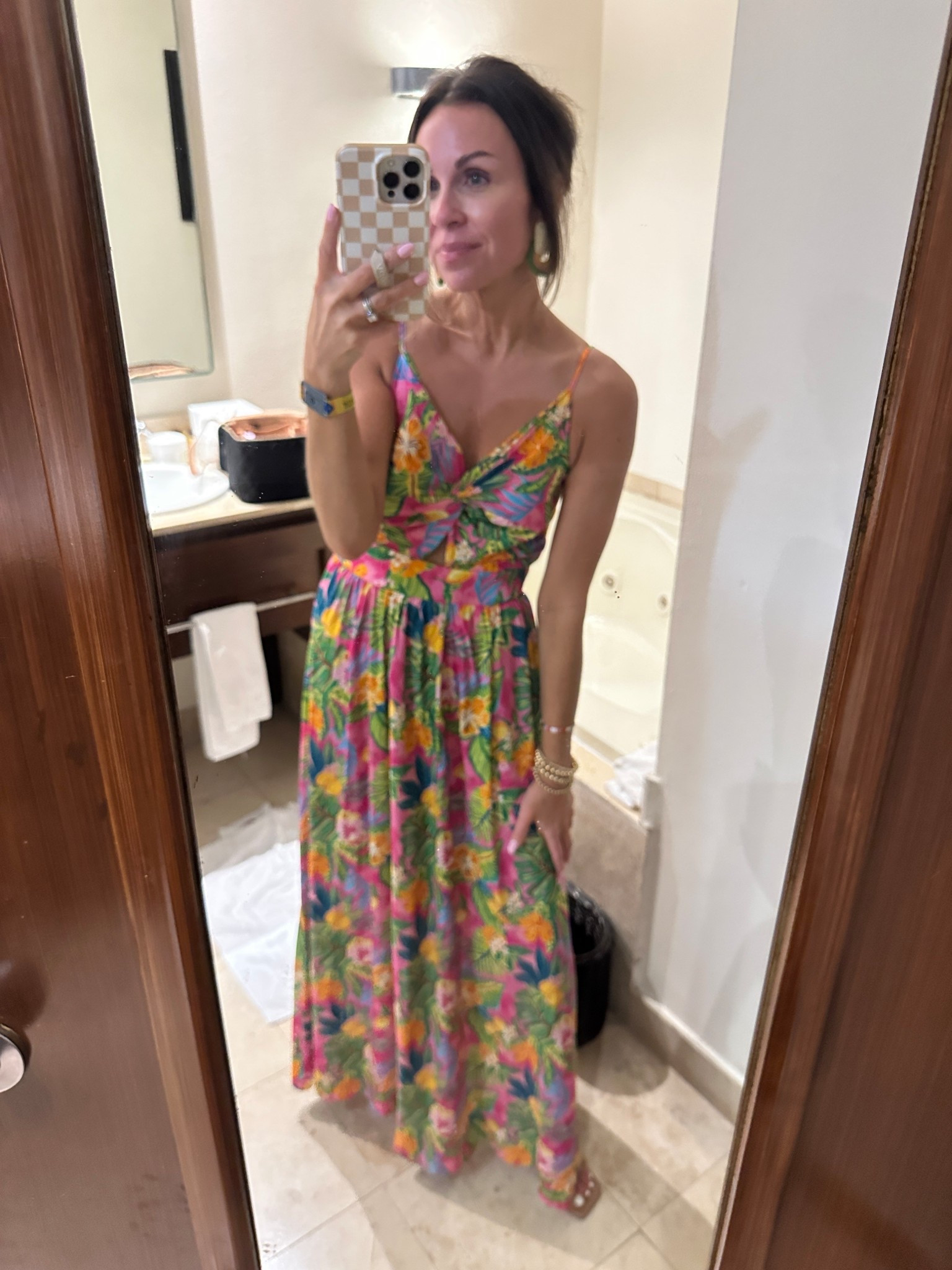 First dinner in Mexico 💙🩷🧡