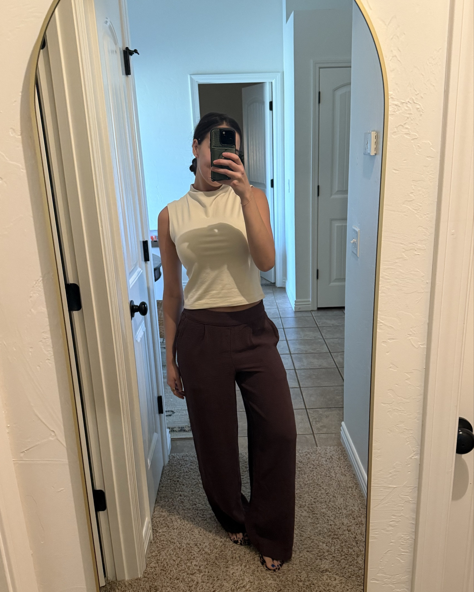 Target fits > small in both but I had to shrink the pants in the wash to fit right. I would size down

#LTKFindsUnder50 #LTKStyleTip