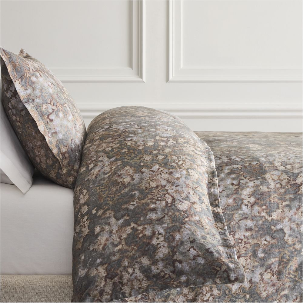 Abstract Hydrangea Duvet Cover & Shams | West Elm (US)