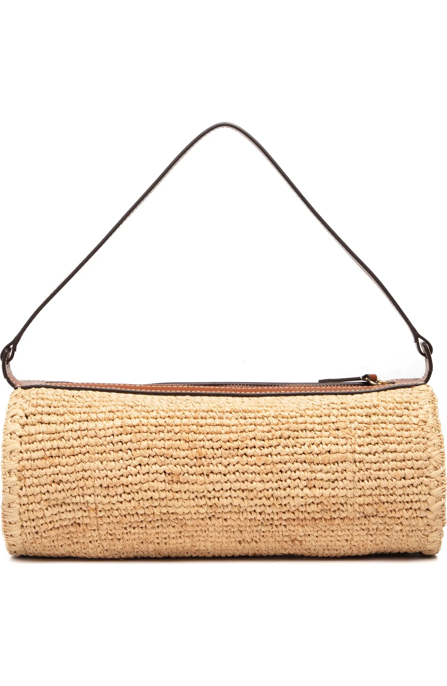 Mini Taru Raffia Shoulder Bag | Nordstrom