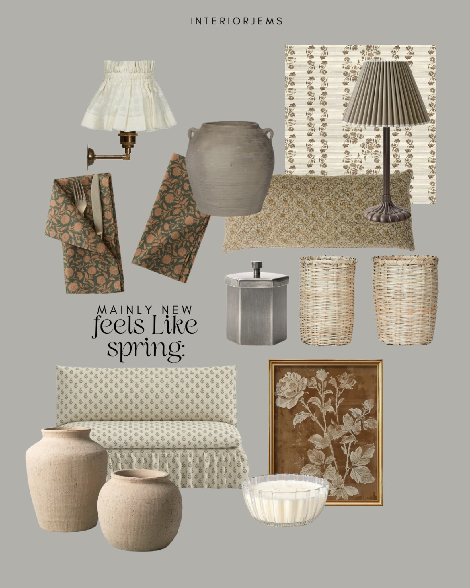 Feels like spring spring home decor from Wayfair, Lulu and Georgia McGee and Co pottery barn house of Jade, table, vase, table, linens, Amber, interiors, Walsh, vintage like decor, ruffled bench, throw pillow, framed, and ready

#LTKSaleAlert #LTKStyleTip #LTKHome