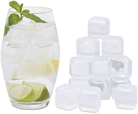 Reusable Ice Cubes For Drinks - Chills Drinks Without Diluting Them - Made From BPA Free Plastic ... | Amazon (US)