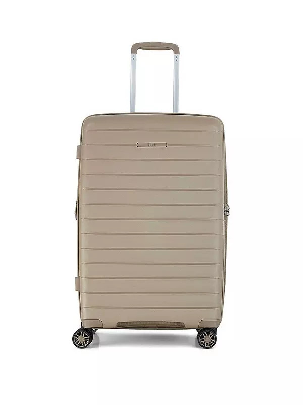 Rock Luggage Palma Medium Suitcase - Champagne | Very (UK)