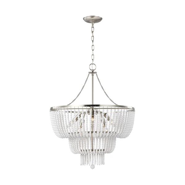 Bynes 6 - Light Statement Tiered Chandelier | Wayfair North America