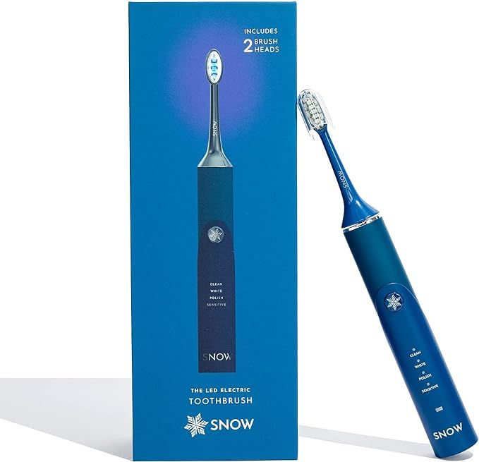 SNOW LED Electric Toothbrush - Rechargeable Electronic Brush for Adults - Sonic Technology w/LED ... | Amazon (US)