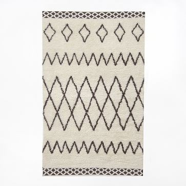 Kasbah Rug, 5'X8', Ivory | West Elm (US)