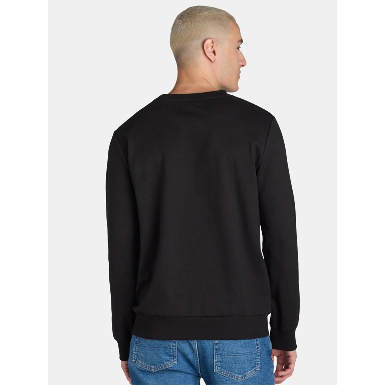 Jolly Knits Men's & Big Men's Crewneck Christmas Sweatshirt, Sizes S-3XL | Walmart (US)