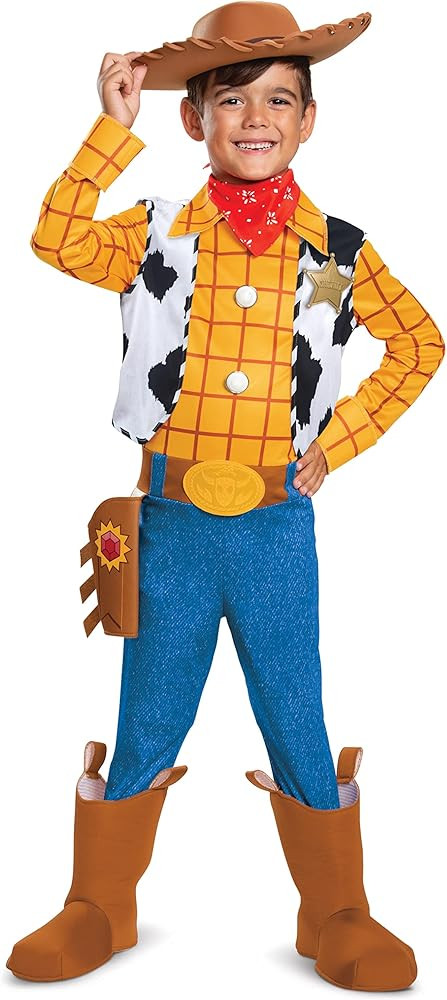 Toddler Toy Story Woody Deluxe Costume | Amazon (US)
