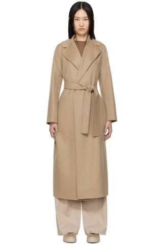 Beige Poldo Coat | SSENSE