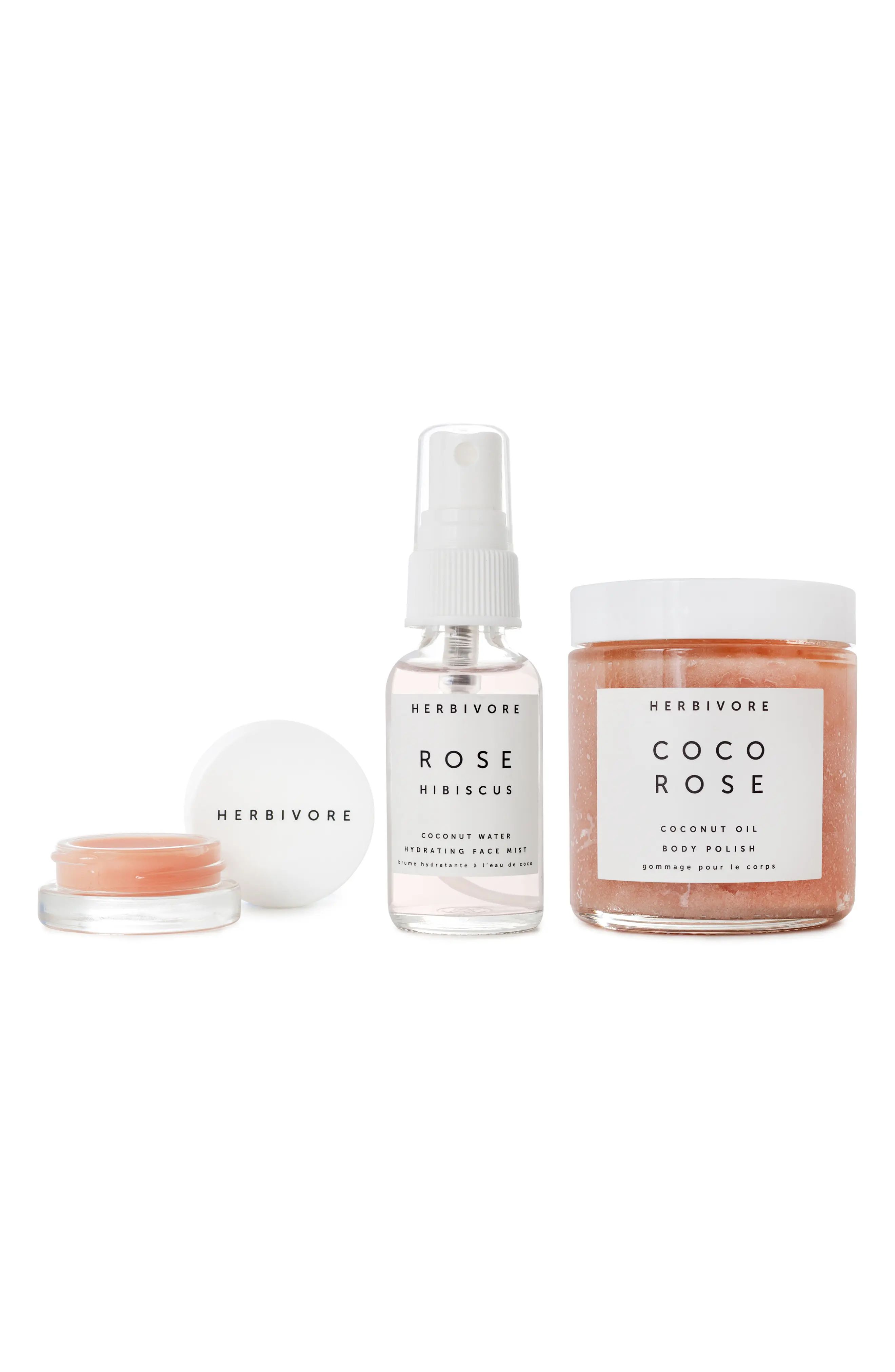 Herbivore Botanicals Coco Rose Luxe Hydration Trio (Limited Edition) ($51 Value) | Nordstrom