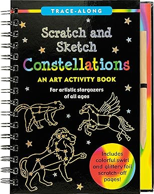 Constellations Scratch & Sketch (Art, Activity Kit) (Trace-Along Scratch and Sketch) | Amazon (US)