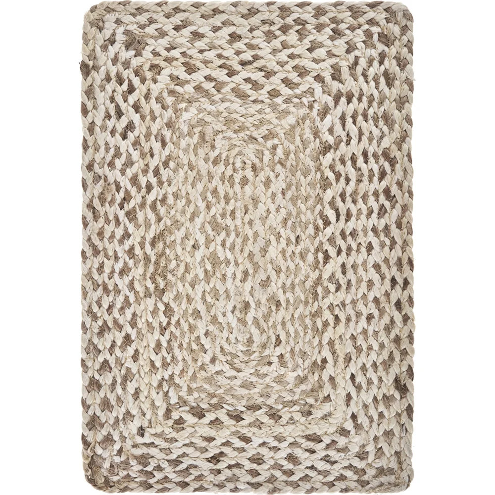 LR Home Woven Bleach Natural Jute Place Mat ( Set of 4 ) | Walmart (US)