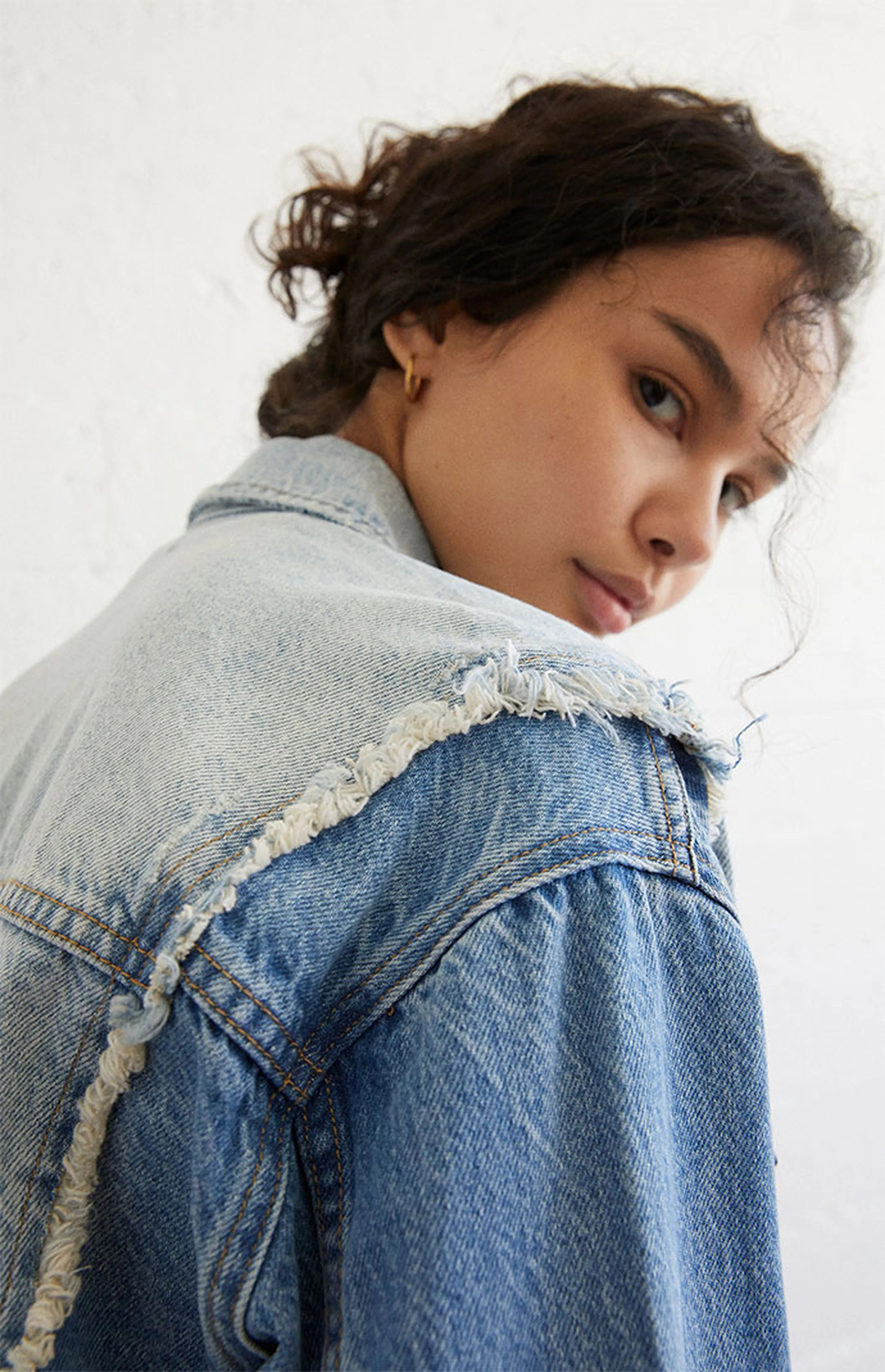 PacSun Pieced Two-Tone Trucker Jacket | PacSun | PacSun