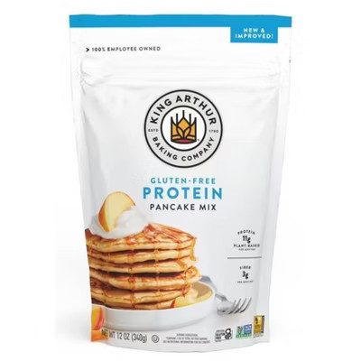 King Arthur Gluten Free Protein Pancake Mix - 14oz | Target
