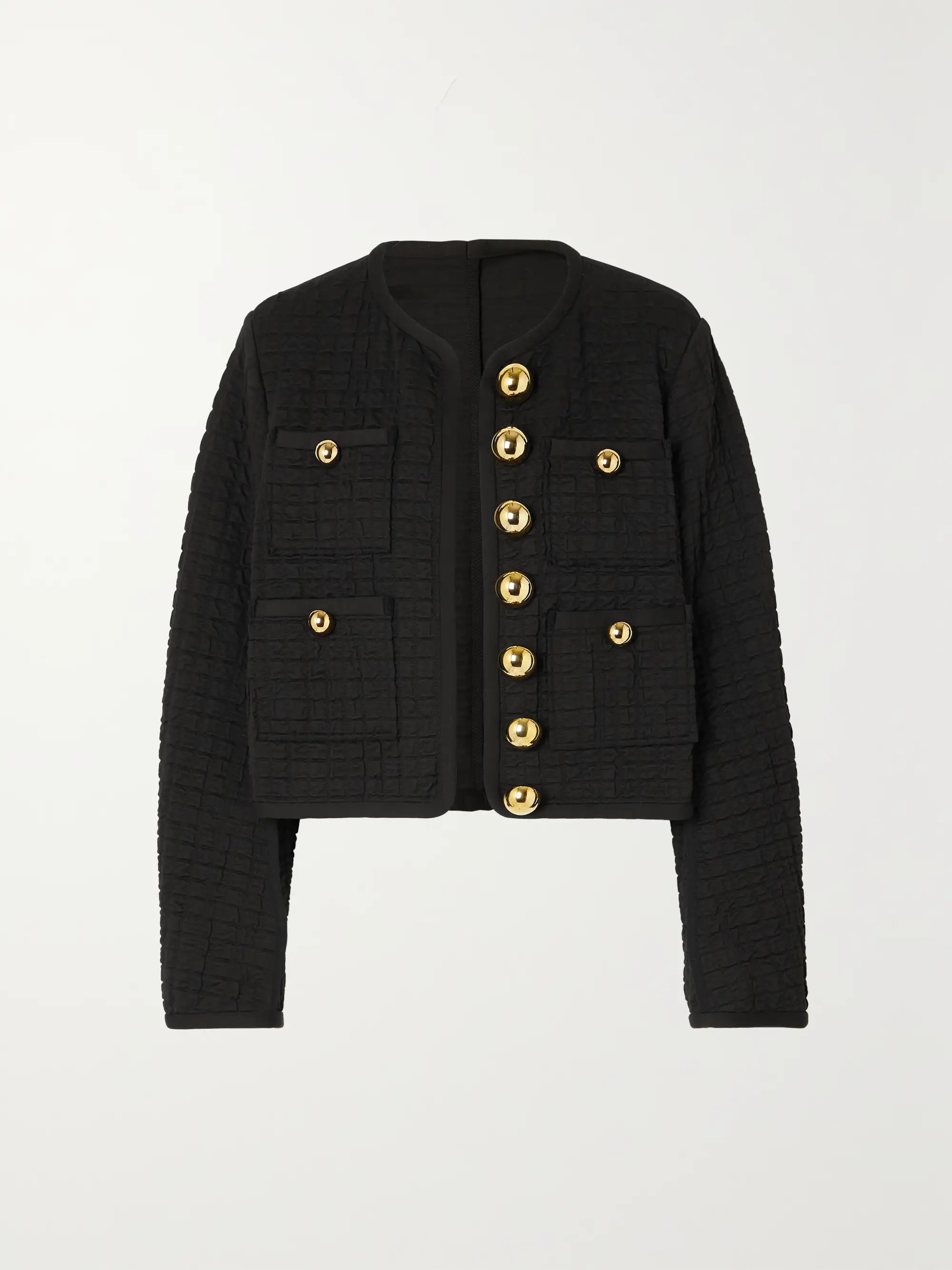SuperTech-SuperChic jacquard-knit jacket | NET-A-PORTER (US)