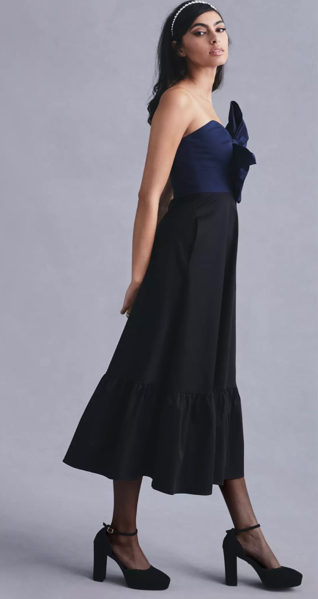 casual tulle maxi dress Alluring Beauty Tie-Strap Tulle Maxi Dress