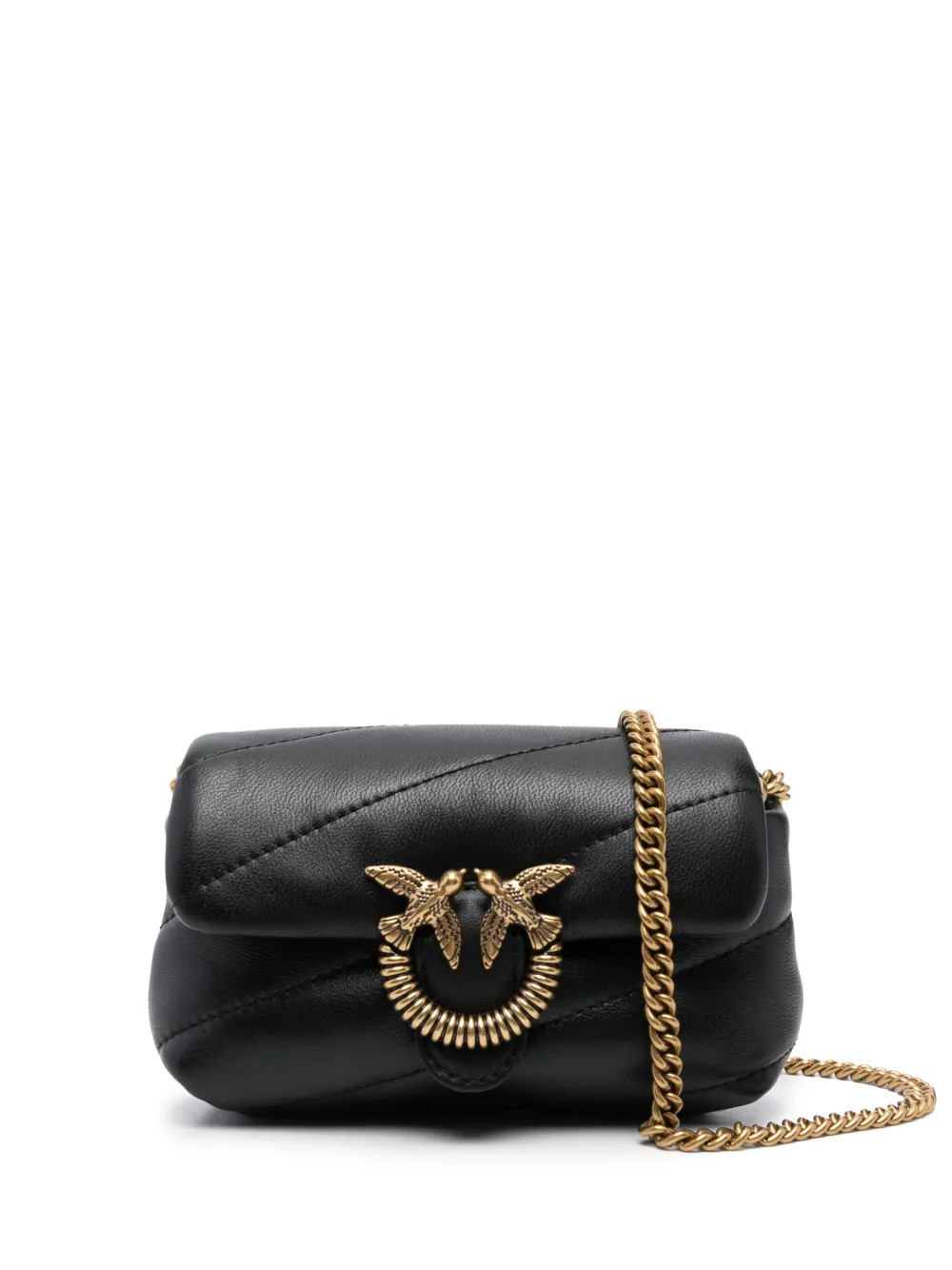 PINKO Borsa a Spalla Love Puff In Pelle  - Farfetch | Farfetch Global