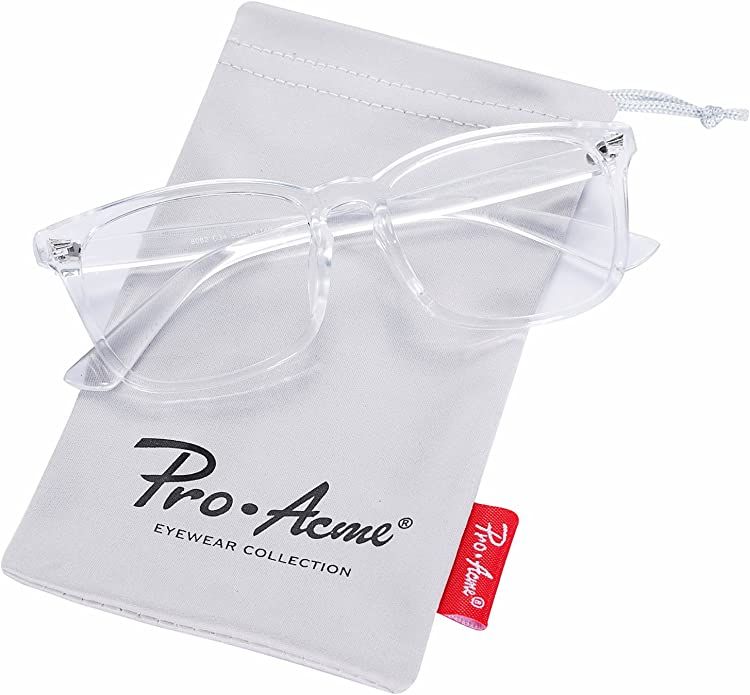 Pro Acme Non-prescription Glasses Frame Clear Lens Eyeglasses | Amazon (US)