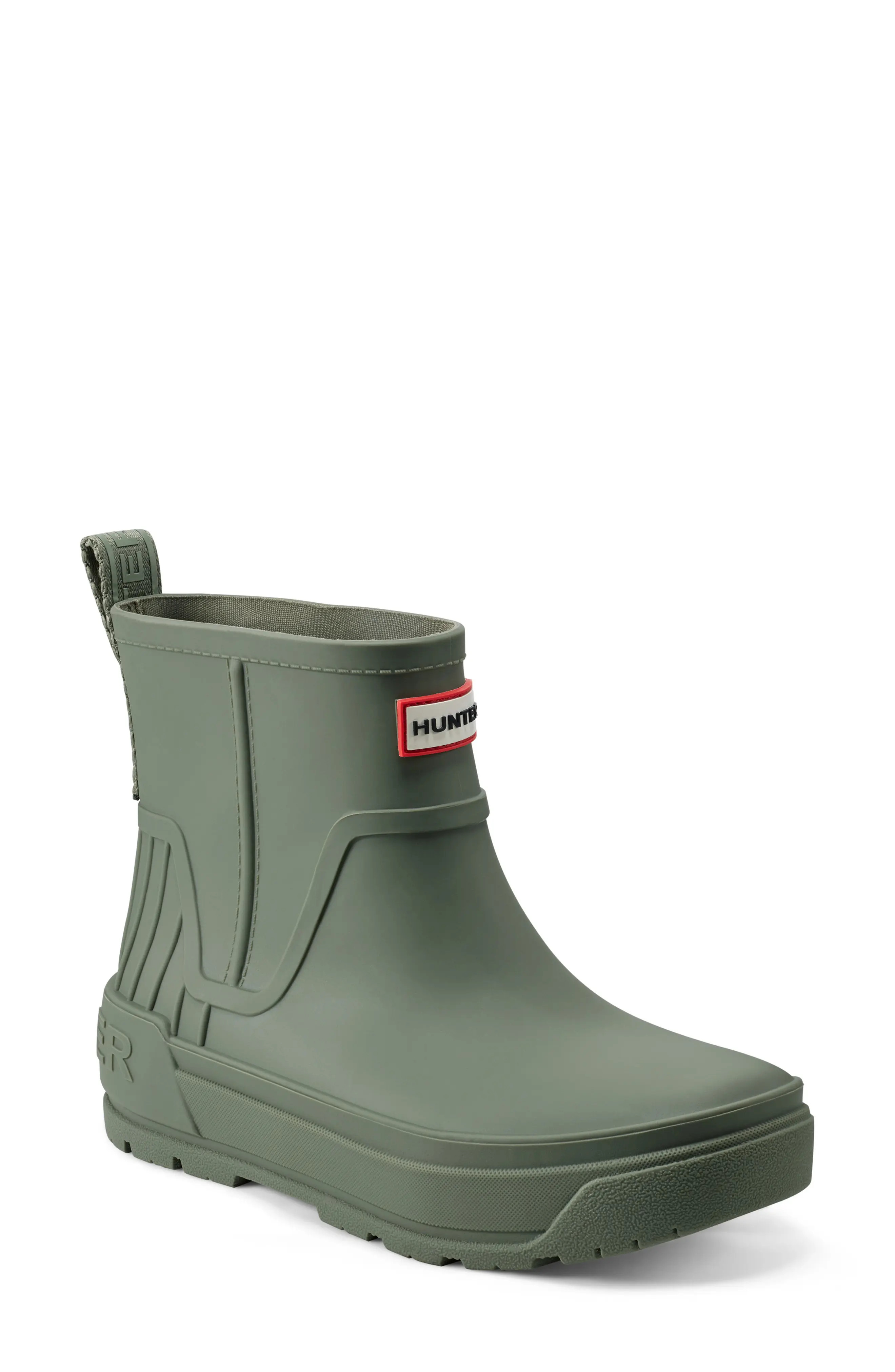 Hunter Wales Waterproof Rain Bootie in Medium Pink at Nordstrom Rack, Size 9 | Nordstrom Rack