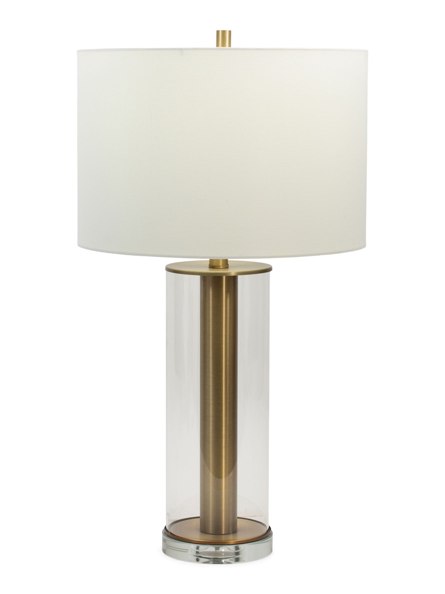 26in Glass Table Lamp | Marshalls