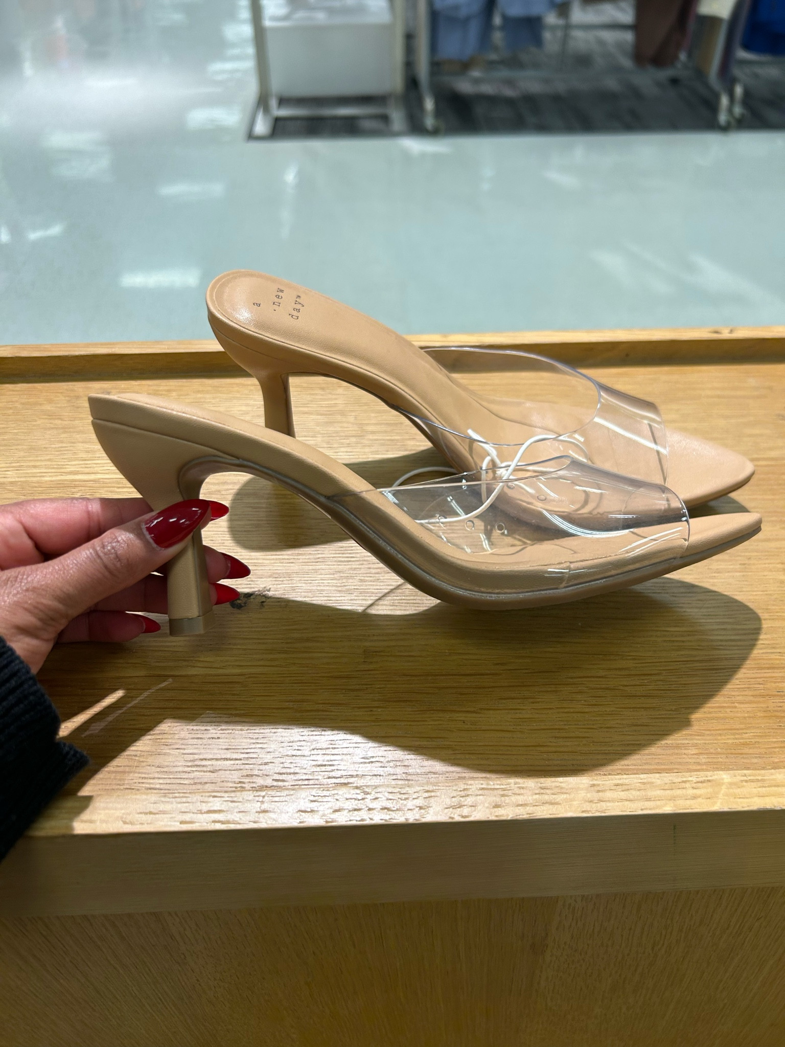 Clear mule sandals 🫶🏽 #Mules #TargetStyle