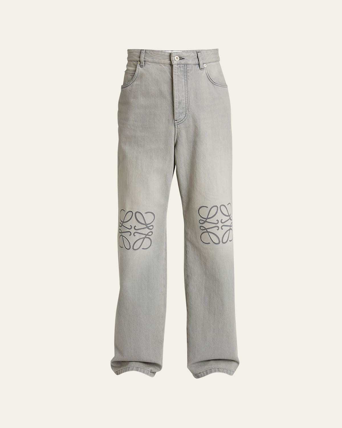 Men's Anagram Straight-Leg Jeans | Bergdorf Goodman