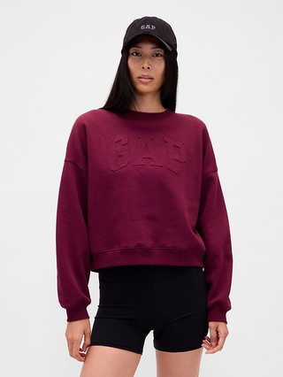 VintageSoft Logo Wedge Sweatshirt | Gap (US)