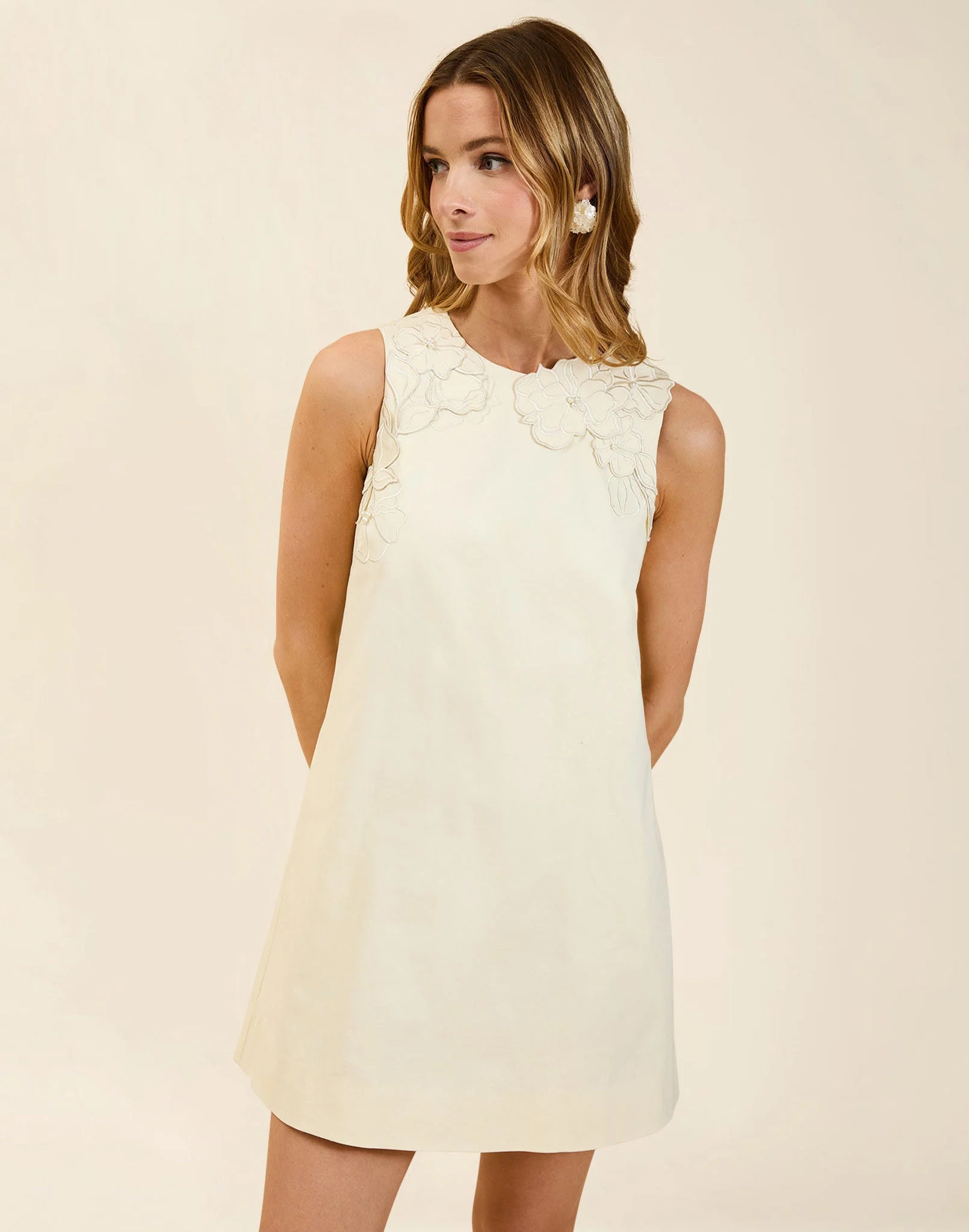 Juniper Embroidered Shift Mini | Mestiza New York