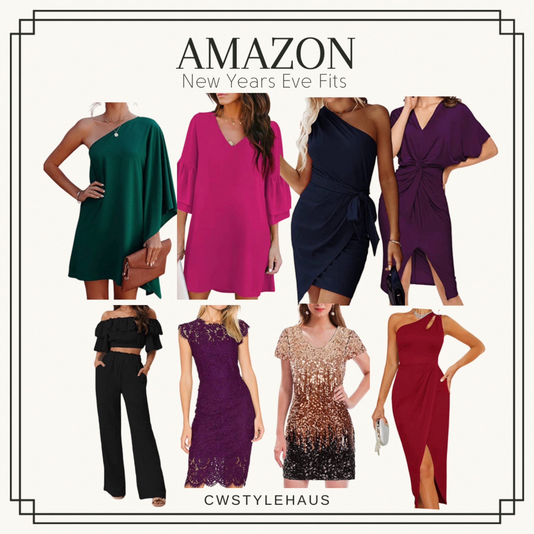 New Years Eve Fits

Short dress, sequins, 2 piece outfit, one shoulder, long dress, asymmetrical dress, lace

#LTKHoliday #LTKstyletip #LTKunder50