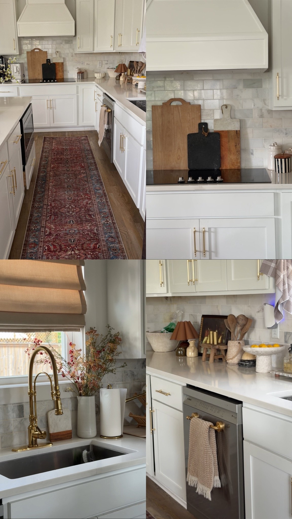 My kitchen decor!! Love my new kitchen runner rug & decorator pieces! My gold kitchen sink faucet from @Wayfair is on sale too! #ltkkitchen #kitcheninspo #homedecor

#LTKSaleAlert #LTKHome #LTKSeasonal