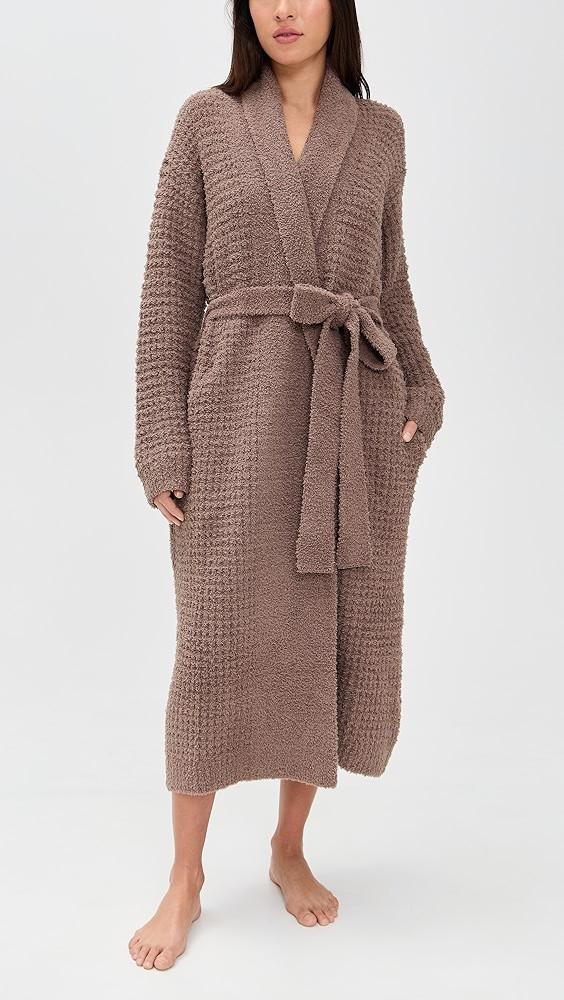 Recycled Boucle Waffle Robe | Shopbop