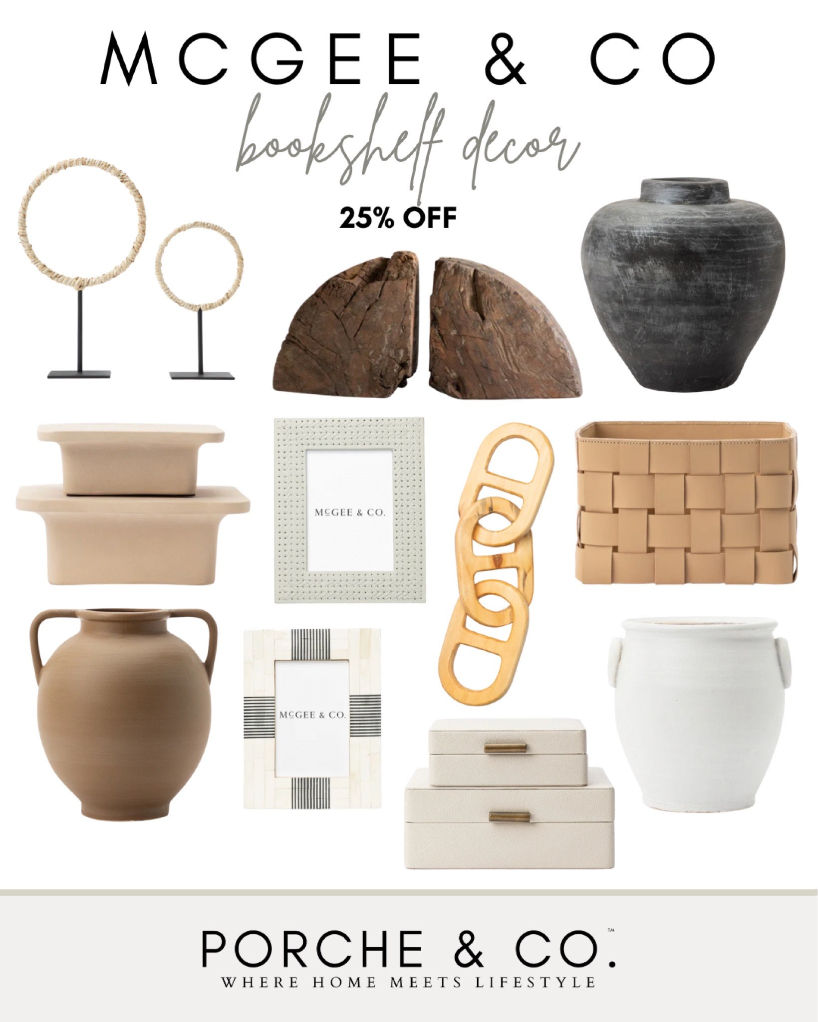 McGee & Co, home decor sale, Labor Day sale, bookshelf decor, decorative objects

#LTKhome #LTKsalealert #LTKSeasonal