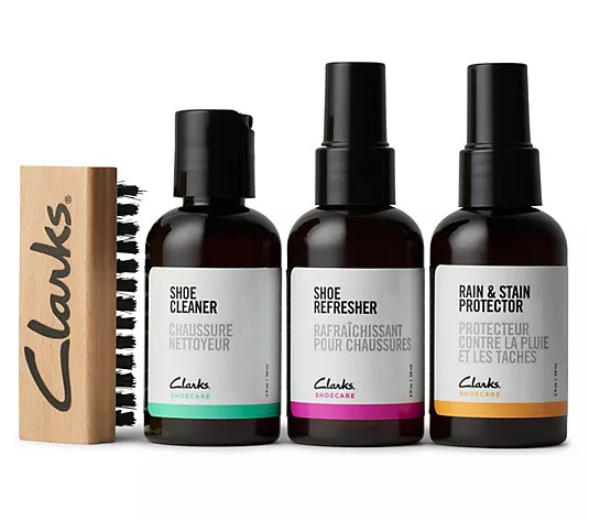 Clarks Shoe Care Kit - QVC.com | QVC