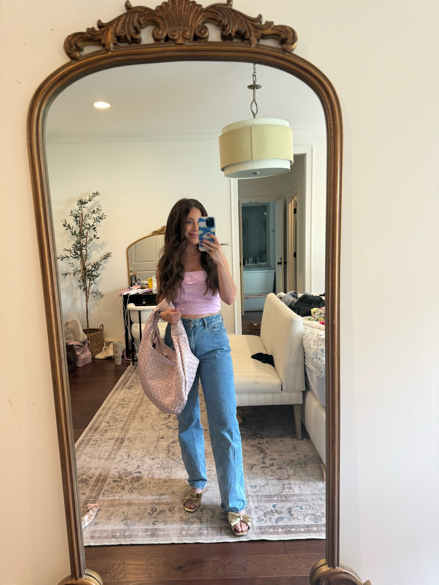 Today’s spring outfit of the day 🌸💕🥰

Seasonal, spring, summer, mom style, tube top, pink, denim jeans, Abercrombie, mom style, Anthropologie bag, woven sling bag, cream 

#LTKSeasonal #LTKshoecrush #LTKitbag