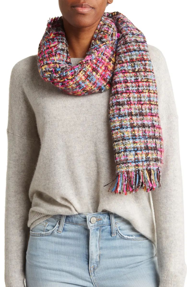 Vince Camuto Multicolor Plaid Blanket Scarf | Nordstromrack | Nordstrom Rack