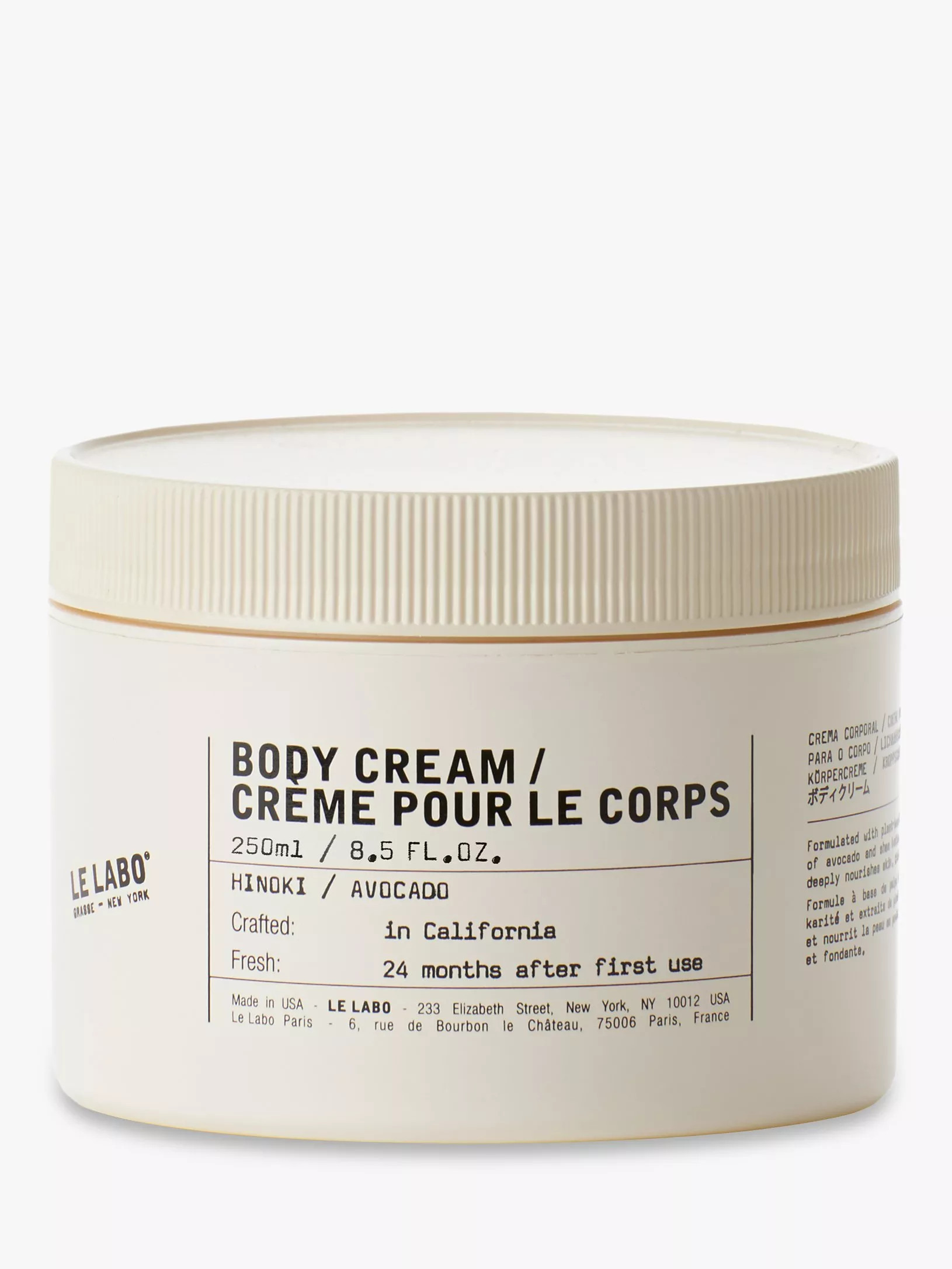 Le Labo Body Cream, 250ml | John Lewis (UK)