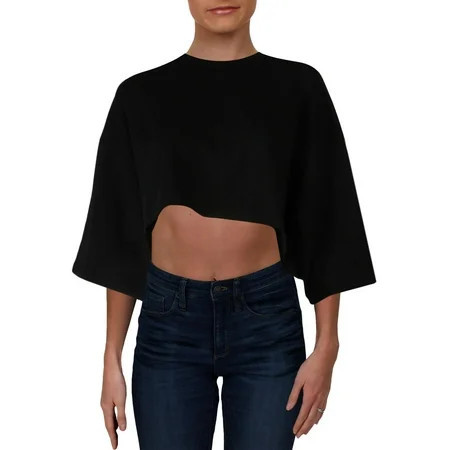 Puma Womens Crop Fitness T-Shirt | Walmart (US)