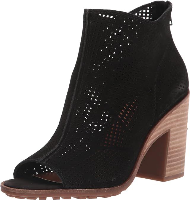 Lucky Brand Women's Vacob Open Toe Bootie Ankle Boot | Amazon (US)