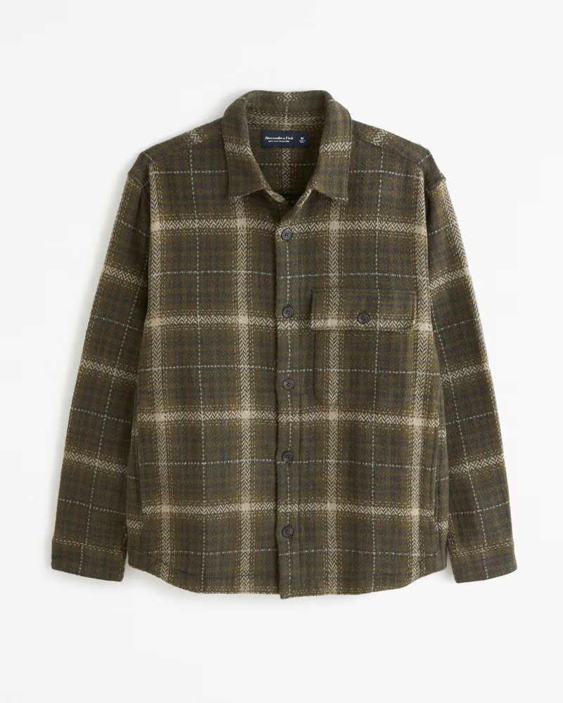 Heavyweight Flannel | Abercrombie & Fitch (US)