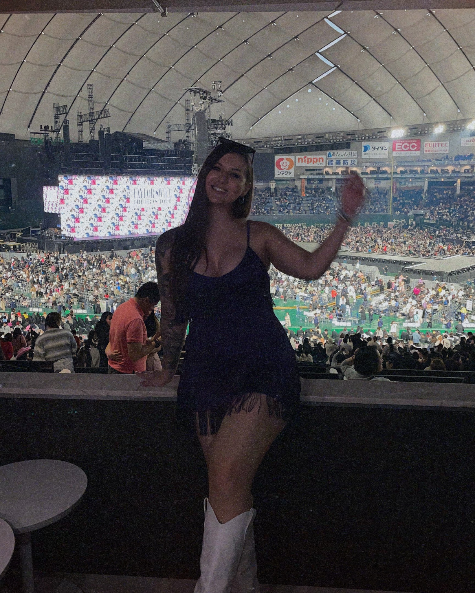 Cute concert outfit ✨ Perfect for the Eras Tour or Short n’ Sweet tour 💜 purple fringe dress with bedazzled tights and white cowboy boots. The dress is very short, so if you’re tall or curvy I’d recommend sizing up for more length 


#LTKStyleTip #LTKFindsUnder50 #LTKShoeCrush