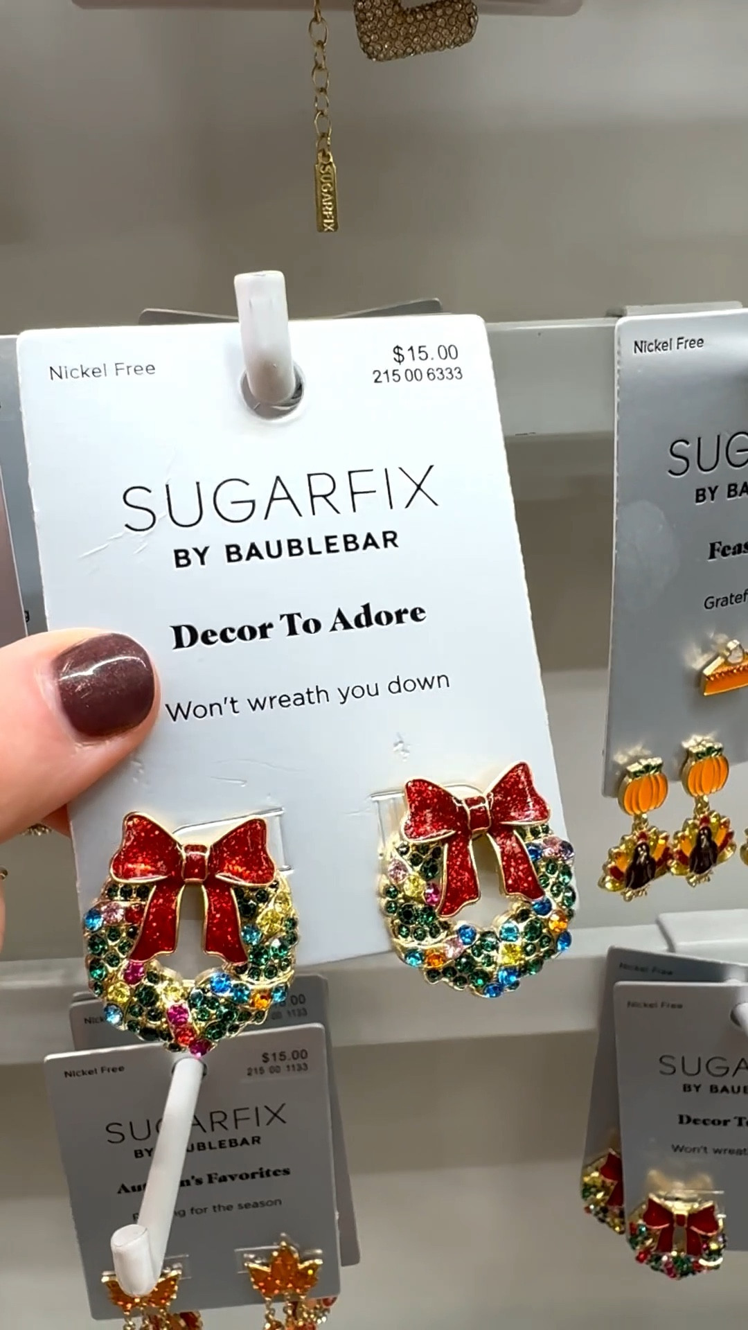 The cutest Christmas / holiday earrings !!! Perfect for holiday parties 

#LTKHoliday #LTKGiftGuide #LTKFindsUnder50