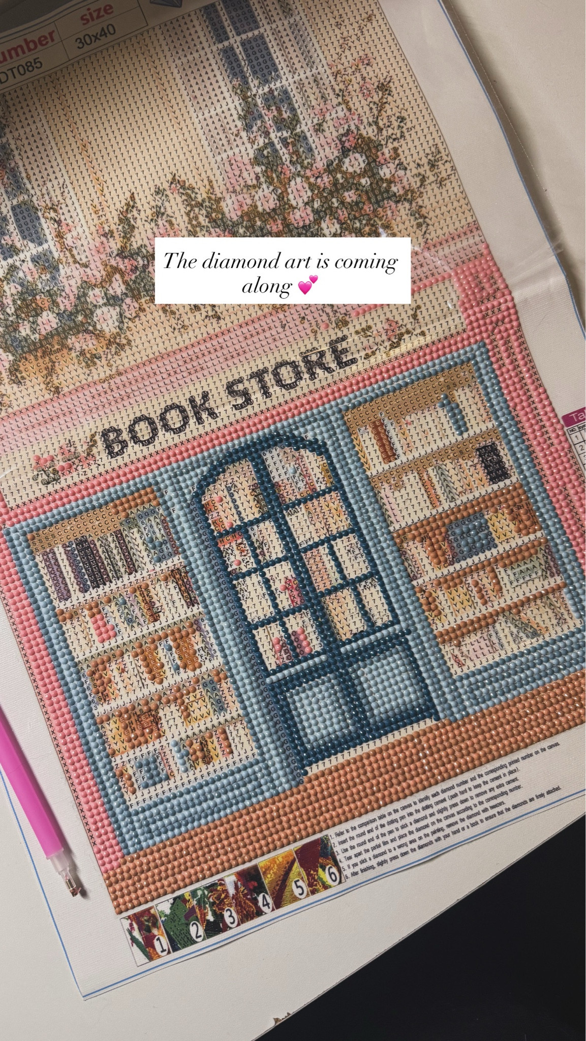 A little update on how my bookish diamond art is coming along 💕

#LTKMothersDay #LTKdayinmylife #LTKmorningroutine
