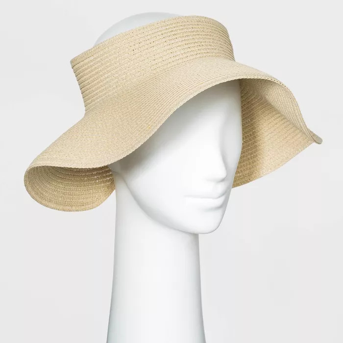 Target/Women/Women's Accessories/Hats‎Women's Straw Visor Hat - A New Day™Shop all A New Day | Target