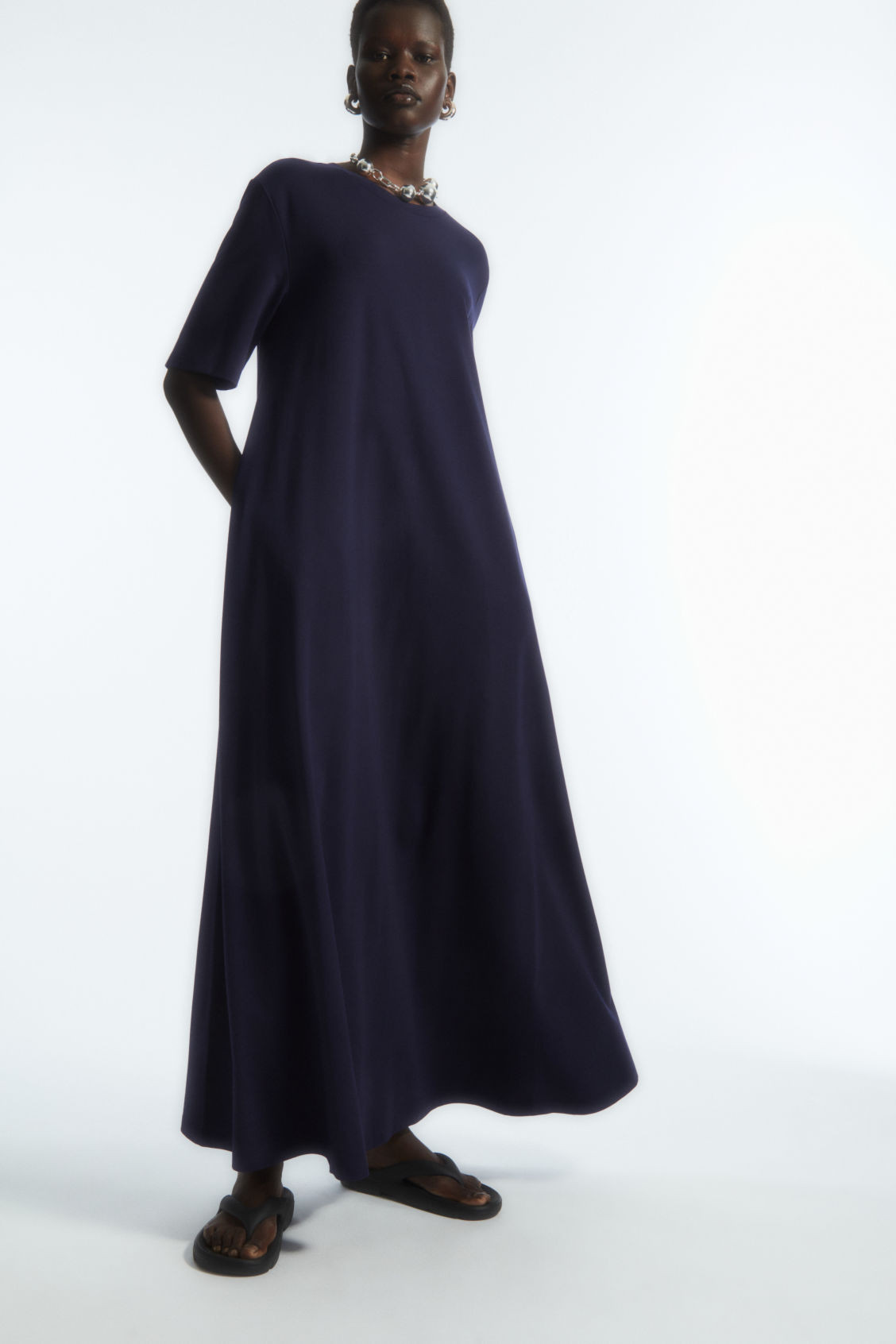 VOLUMINOUS MAXI T-SHIRT DRESS | COS UK